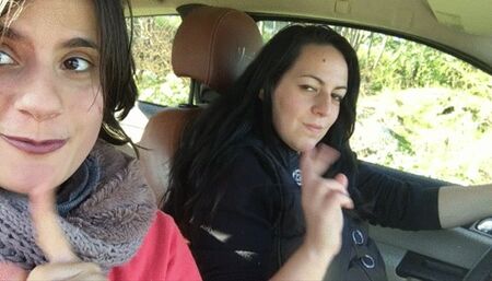 me and my friend pedal pumping my car - hear that rumble