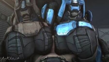 No Staring! (Halo: Reach Kat Anal SFM Animation)