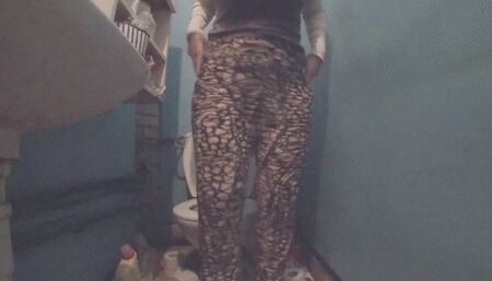 Pee and silent sticky brown thing