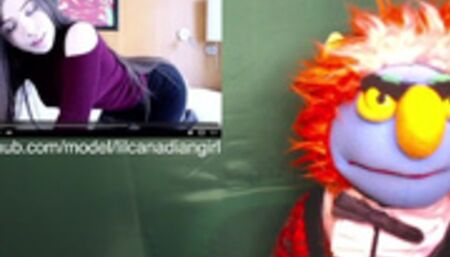 Valentino reacts to "Micro dick joi - lilcanadiangirl"