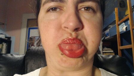 Blowing raspberries for you, this is the true