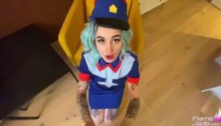 Cosplay Deep Sucking and Anal Sex after Hunting Pokemon