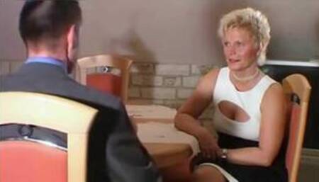 geile reife blonde kurzhaarsau