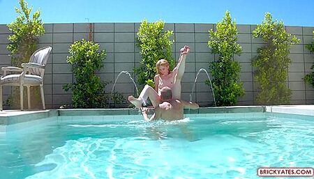 Maddison Haze Relaxing Sex In The Pool Part 2