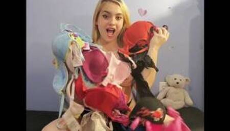 34DD Bra Try On & Oil