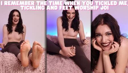 Feet JOI while I Tickle My Feet