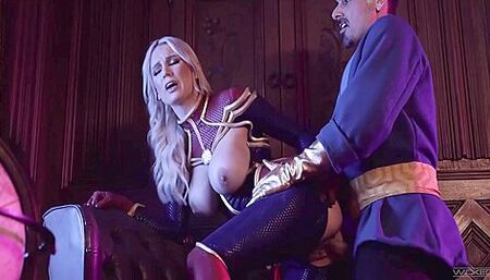 Curly Hair, Axel Braun And Kenzie Taylor - Spideypool Xxx: An Parody