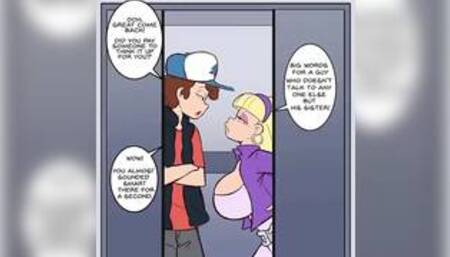Dipper Pines & Pacifica Northwest Fuck In An Elevator