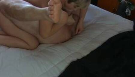 AMPUTEE GETS AMAZING BLOWJOB