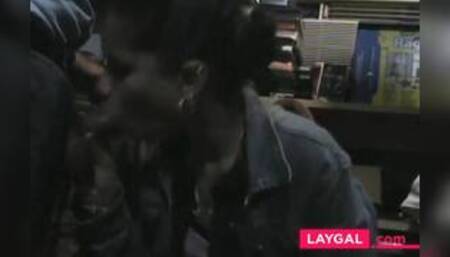 tenant sucks supers dick in the basement