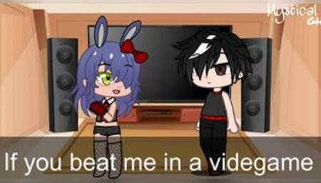 (OC) She propose to let him do anything if he wins