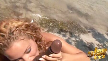 Big Ass Latina Fransheliz Vasquez Fucks Bbc At Beach Part 1