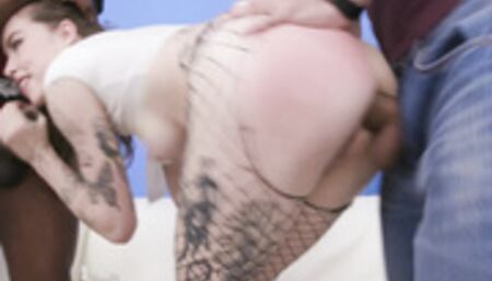 Waka Waka Blacks Are Coming Goes Wet, Eden Ivy, 5on1, BBC, ATM, DP, Rough, Big Gapes, Pee Drink, Cum in Mouth, Swallow GIO2056 in HD