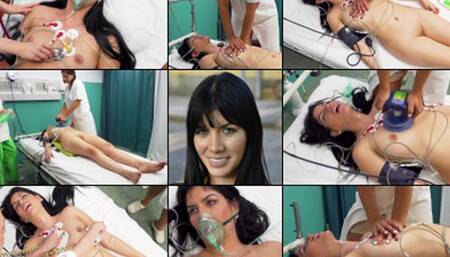 Yenifer in the ICU, CPR, Defib, ResQCPR,  7 Lead ECG, Cannula, BP, Ambu, CPR Board (in HD 1920X1080)