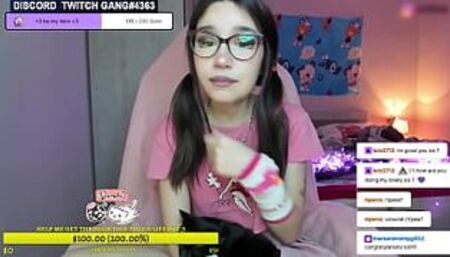 Cute Twitch Streamer Has Accidental Nip Slip on Stream 159