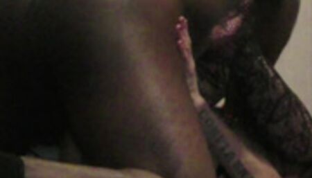 Tia Mor sucks and fucks BBC, then Begs to have those Black Balls emptied in her mouth!