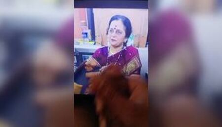 Cum Tribute on her face