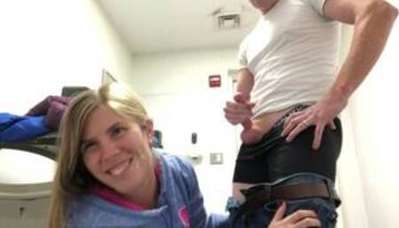 Girl getting Fucked in a public bathroom -Lisa Brooks