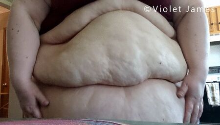 Violet James Belly Plops