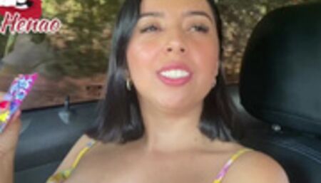 LINA HENAO SE SUBE EN EL CARRO DE UNN EXTRAÑO Y FOLLAN  EN LA CARRETERA ????????????????