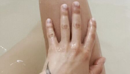 Feetplay in the bathtub