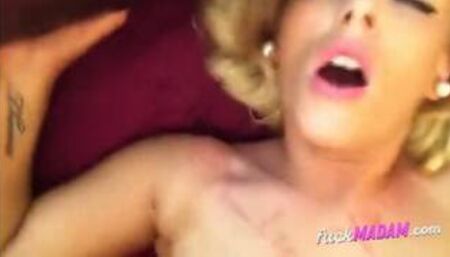 Irish blonde slut orgasm