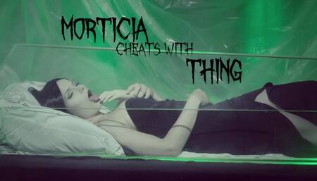 Morticia cheating with Thing