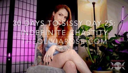 30 Days To Sissy Day 25: Indefinite Chastity (MP4 1080p)
