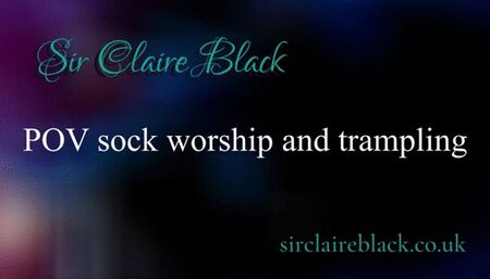 Sock Worship and Trampling