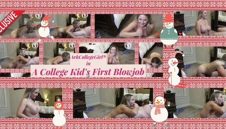 College Guys First Ever Blowjob