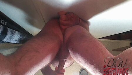 BHM Will King fucks his own ass with a big dildo AVI