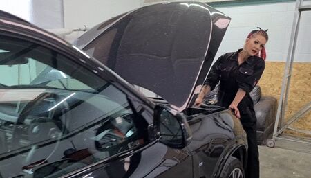 Angry Domme Mechanic JOI!