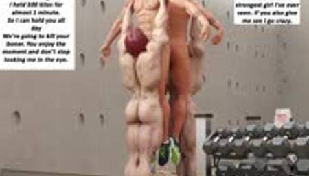 The sexy bodybuilder coach