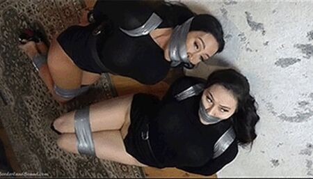 Jamie & Mila in: The Putzo Scheme Mystery & the Beautiful Spirited Spy Girls Struggling Determinedly at its Apex! (WMV)