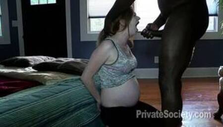 Fucking The Cock That Made Her Pregnant