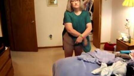 Not my mom getting pumped deep and hard. FOUND FOOTAGE!