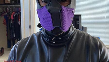 Puppy Playtime Part 1 - Scarlett Kage sensual domination to sweet sub Puppy - dildo sucking and impact play - MP4