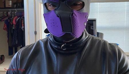 Puppy Playtime Part 1 - Scarlett Kage sensual domination to sweet sub Puppy - dildo sucking and impact play - MP4 SD