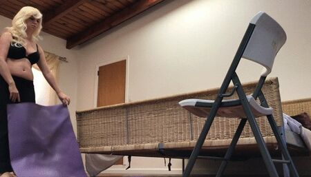 Annoying stepbrother gets in my pussy while I do yoga