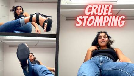 Stomped under my merciless stilettos