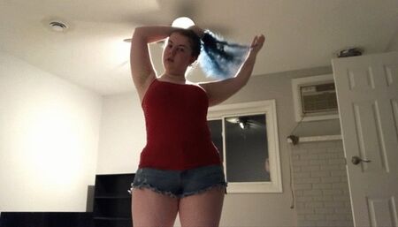 Bra and Belly Fetish POV