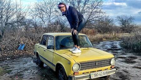 My Marathon Video (Custom video shaking of the car)