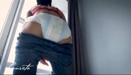 Diaper Wetting Under Skinny Jeans