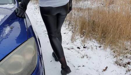 Driving on Slippery Roads in Squeaky Sneakers