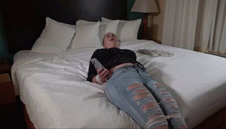 2211nKENDRA-Trying to get away got me tied tighter!