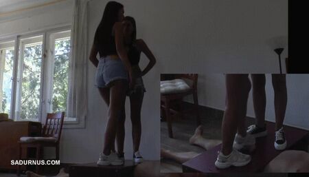 Olga and Natasa happy finish crush! Picture in a picture mp4