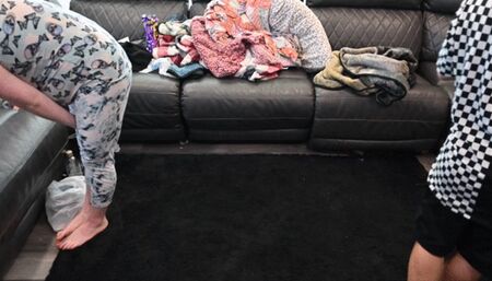 Astrid, Dylan, and Rhea triple trample me (4k)