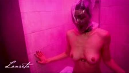 Plastic Bag In The Shower