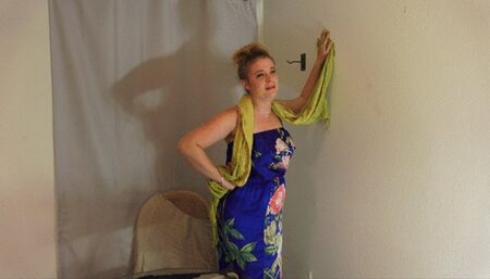 Anniversary ruined! Stepson fucks stepmom at home while dad is away