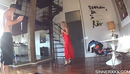 FULL BEHIND THE SCENES OF FILMING A HOT PORNO WITH CHERRY KISS